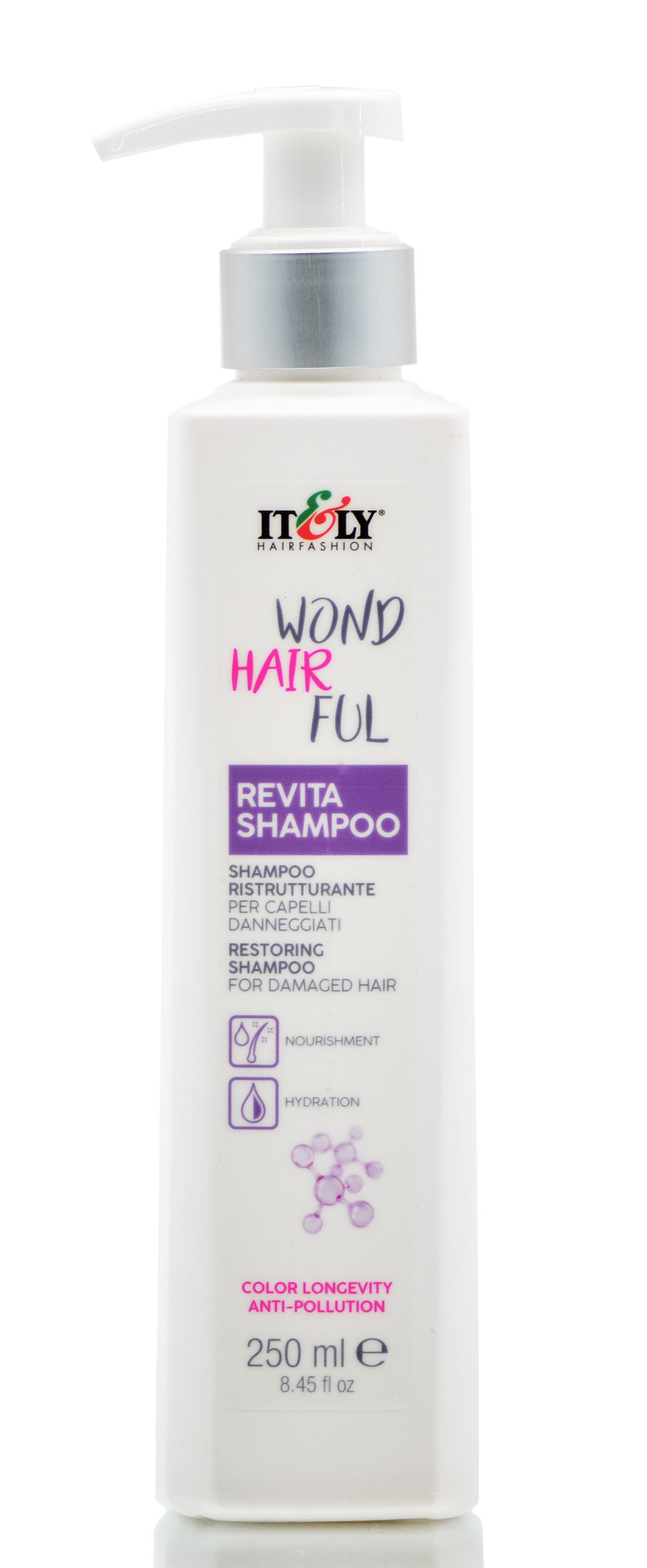 ita81-8-45-oz - It&ly Hair Fashion Wond Hair Ful Revita Shampoo ita81-8-45-oz - It&ly Hair Fashion Wond Hair Ful Revita Shampoo