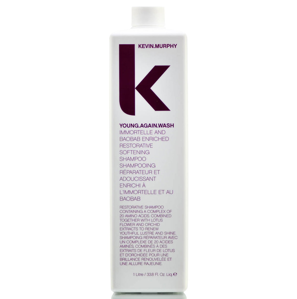 kmy34-33-8-oz - Kevin Murphy Young Again Wash Restorative Softening Shampoo kmy34-33-8-oz - Kevin Murphy Young Again Wash Restorative Softening Shampoo