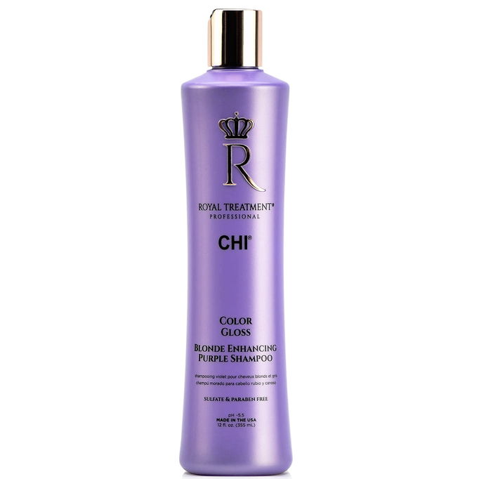 CHI Professional Royal Treatment Color Gloss Blonde Enhancing Purple Shampoo