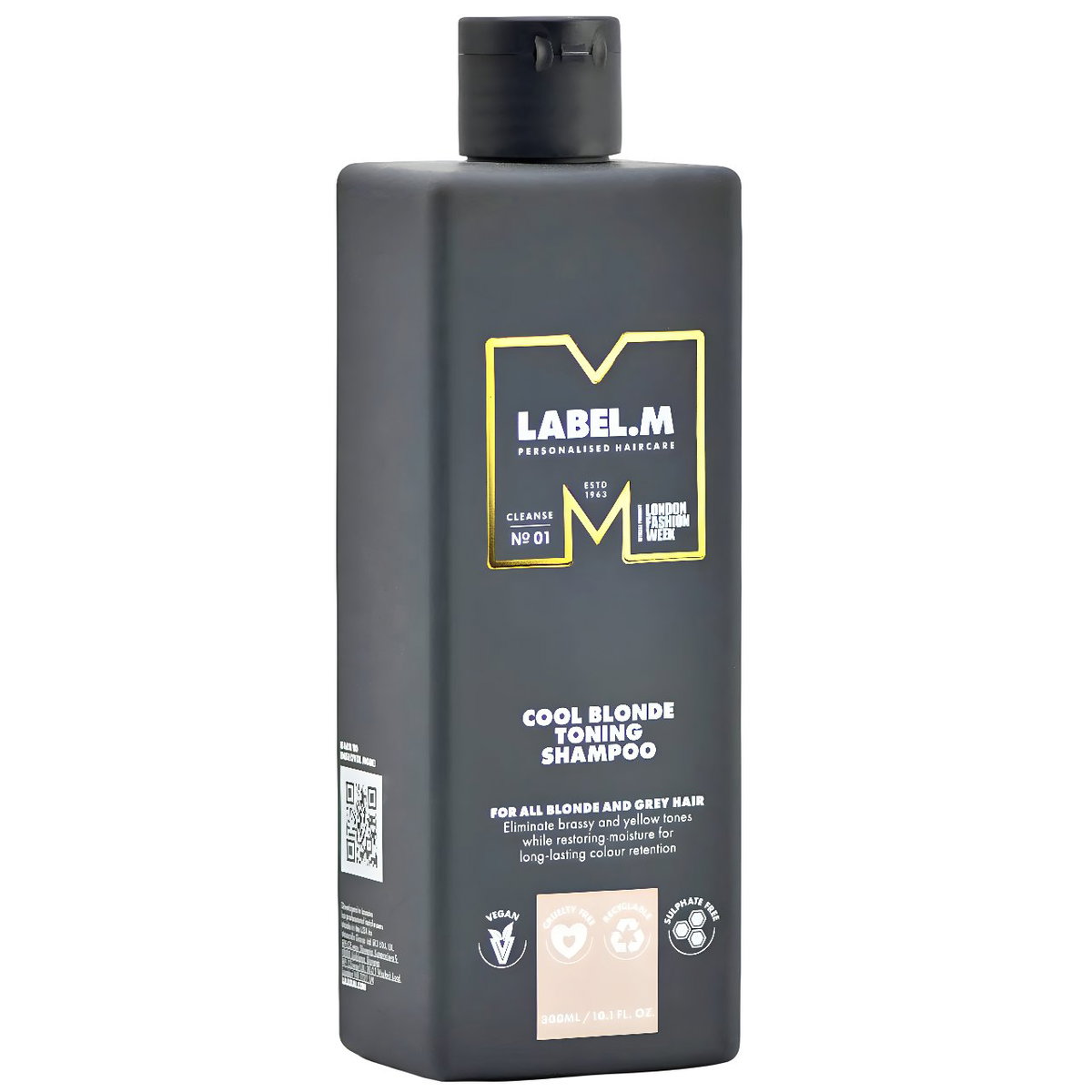 lbm85-10-1-oz - Label.M Cool Blonde Toning Shampoo