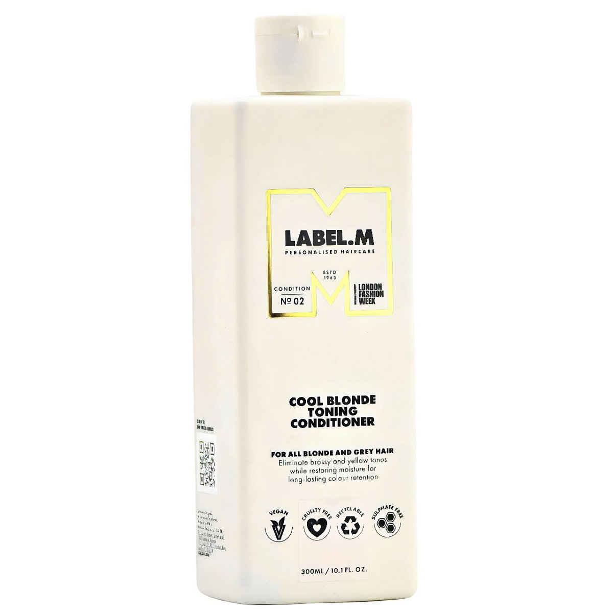 lbm86-10-1-oz - Label.M Cool Blonde Toning Conditioner