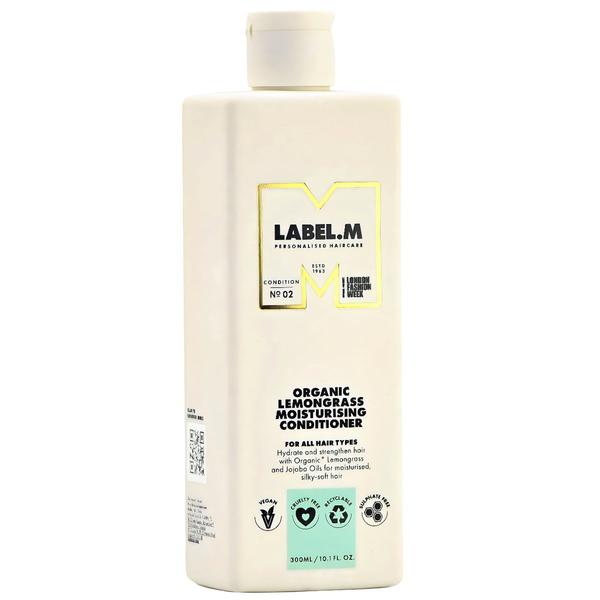 lbm02-10-1-oz - Label.M Organic Lemongrass Moisturising Conditioner lbm02-10-1-oz - Label.M Organic Lemongrass Moisturising Conditioner