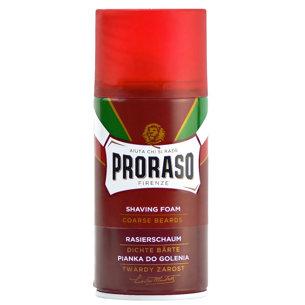 pso01-10-14-oz - Proraso Nourishing Shaving Foam for Coarse Beards