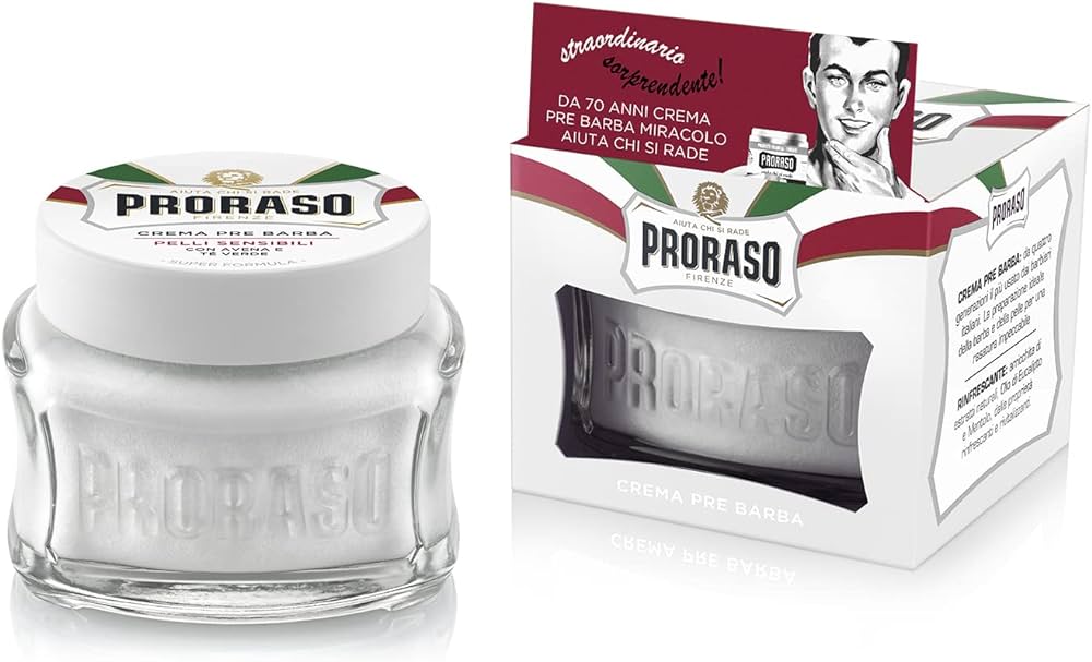 pso14-3-6-oz - Proraso Pre-Shave Cream For Sensitive Skin