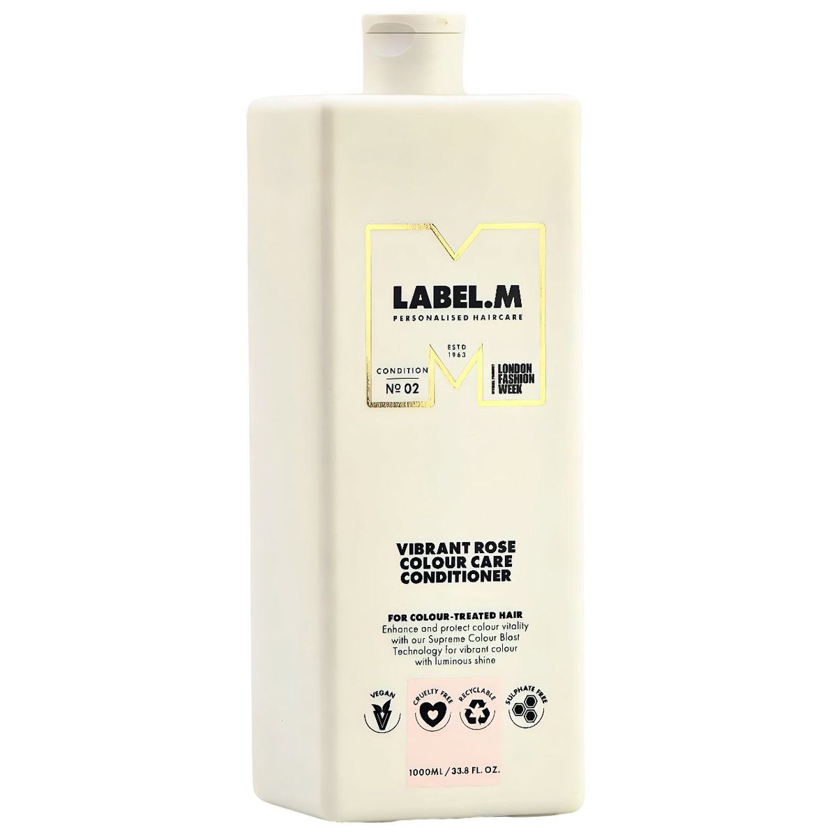 lbm117-33-8-oz - Label.M Vibrant Rose Colour Care Conditioner lbm117-33-8-oz - Label.M Vibrant Rose Colour Care Conditioner