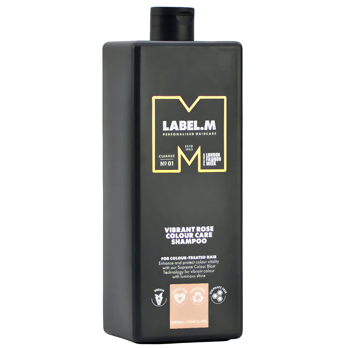 lbm123-33-8-oz - Label.M Vibrant Rose Colour Care Shampoo