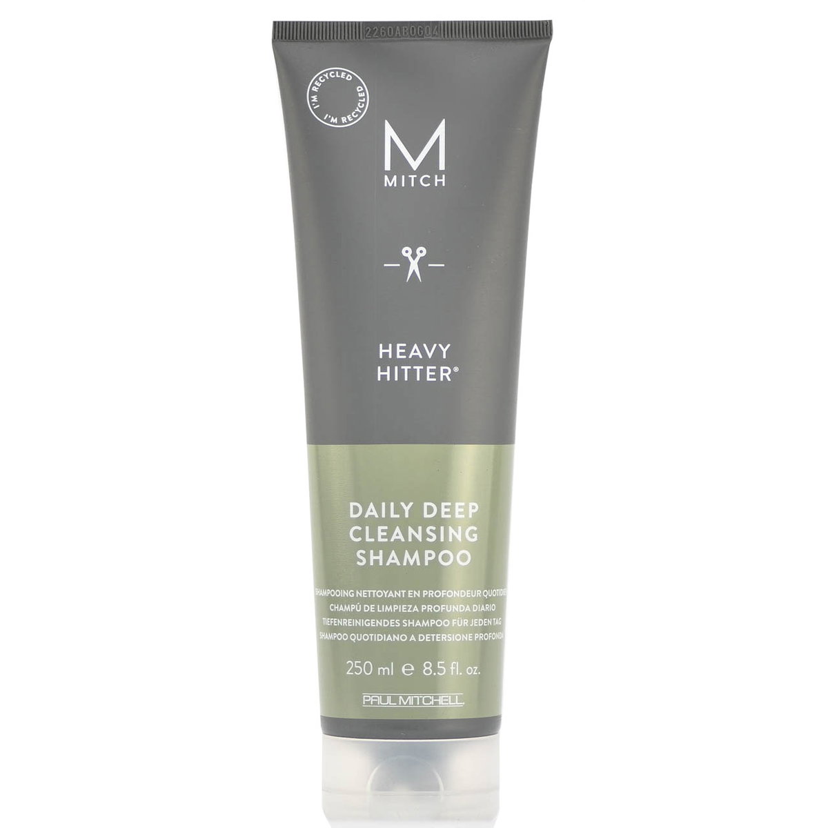 pml69-8-5-oz - Mitch By Paul Mitchell Heavy Hitter Daily Deep Cleansing Shampoo