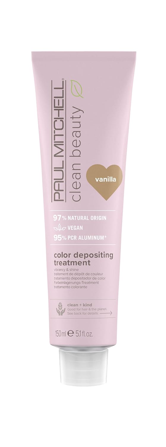 pml122-vanilla - Paul Mitchell Clean Beauty Color Depositing Treatment (5.1 oz)