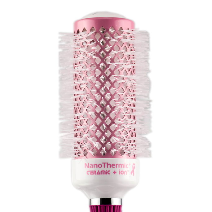 Olivia Garden Breast Cancer Awareness NanoThermic Ceramic + Ion Brush