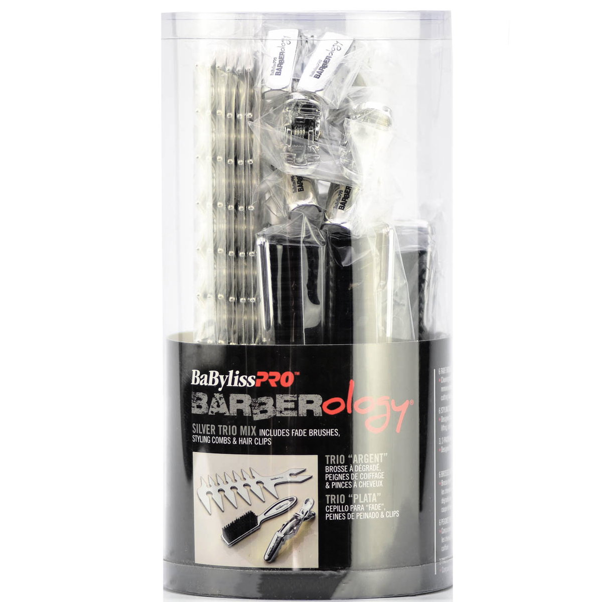 bbs27-silver - BaBylissPro Barberology Trio Mix bbs27-silver - BaBylissPro Barberology Trio Mix