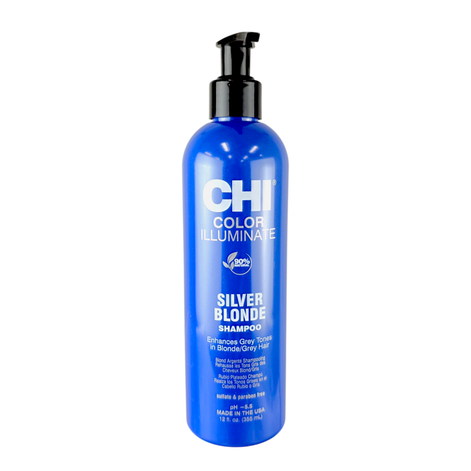 chi96-12-oz - CHI Color Illuminate Silver Blonde Shampoo