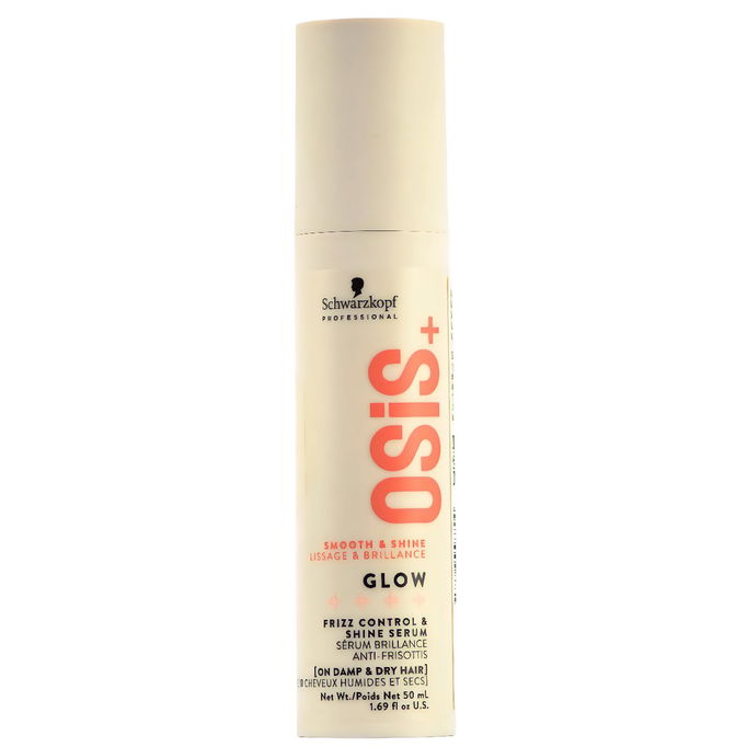 Schwarzkopf Osis + Glow Frizz Control & Shine Serum Schwarzkopf Osis + Glow Frizz Control & Shine Serum