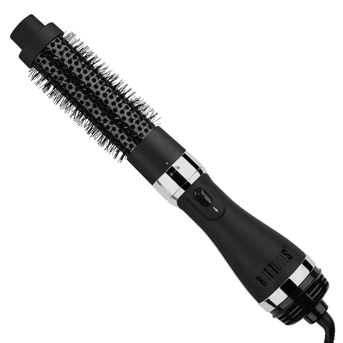 hts60-ht1205bg - Hot Tools Pro Artist Black-Gold One-Step Detachable Round Brush Dryer And Styler