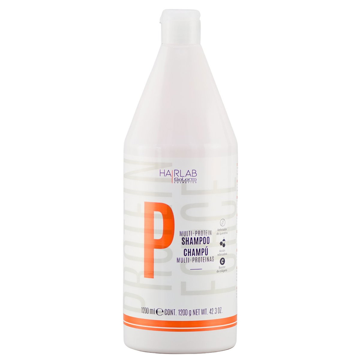 sal223-42-3-oz - Salerm Cosmetics Hair Lab Multi-Protein Shampoo
