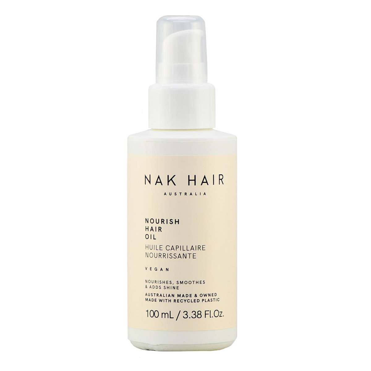 nak12-3-38-oz - Nak Hair Australia Nourish Hair Oil (Vegan) nak12-3-38-oz - Nak Hair Australia Nourish Hair Oil (Vegan)