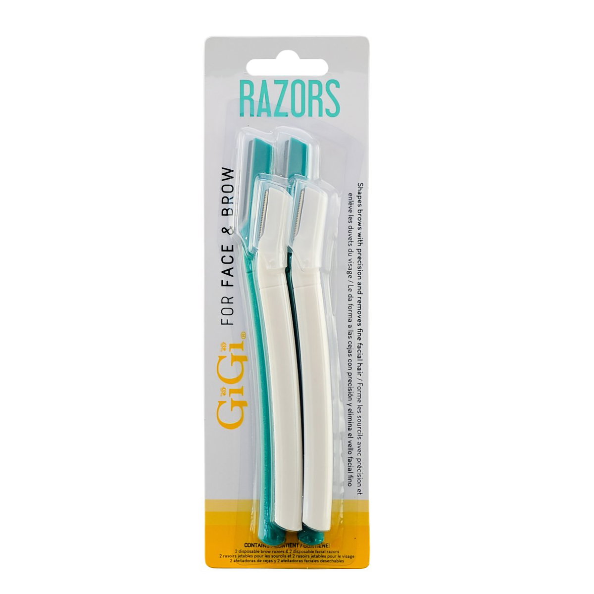 gig80-4-pack - Gigi Face and Brow Razors