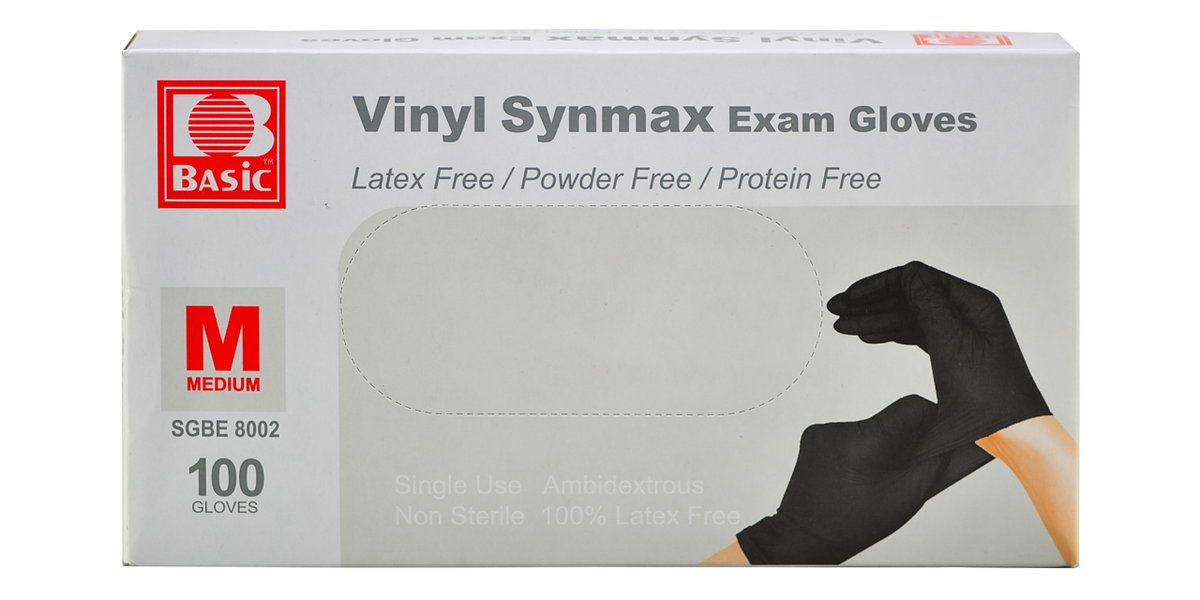skh106-medium - vinyl latex free gloves