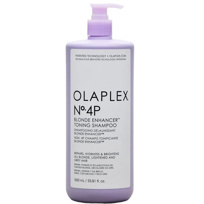 Olaplex No.4P Blonde Enhancer Toning Shampoo