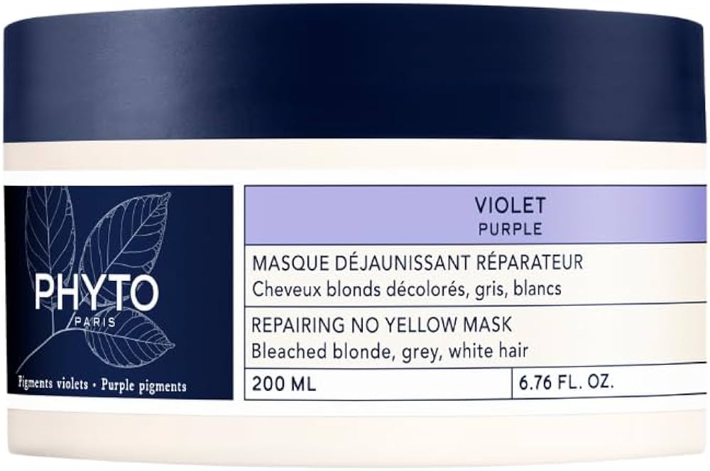phy161-6-7-oz - Phyto Paris Repairing No Yellow Mask Purple