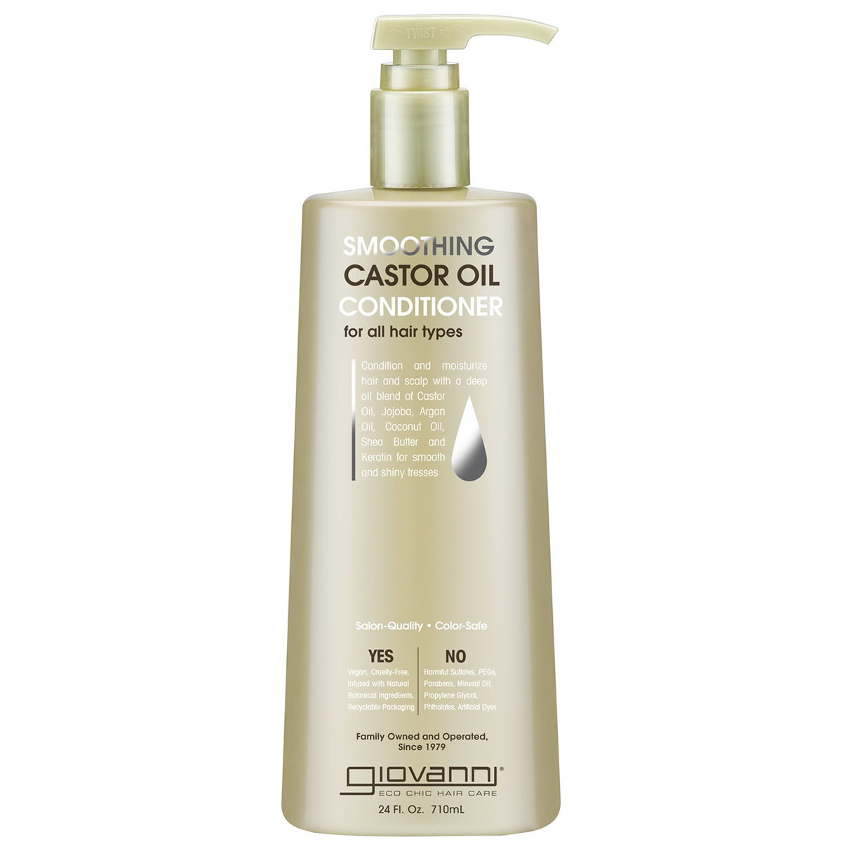 gio56-24-oz - giovanni castor oil conditioner gio56-24-oz - giovanni castor oil conditioner