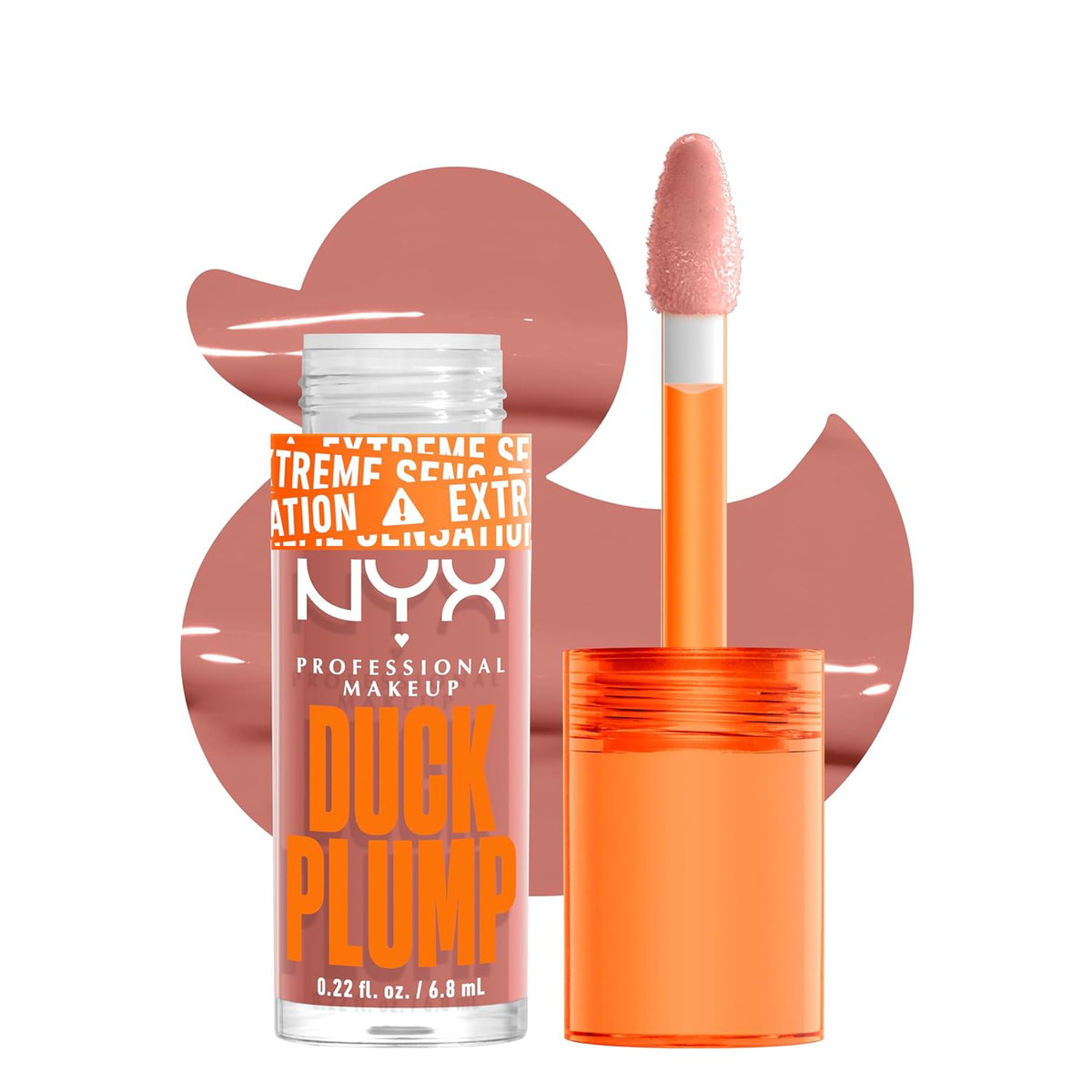 nyx222-bangin-bare - NYX Cosmetics Duck Plump Lip Gloss