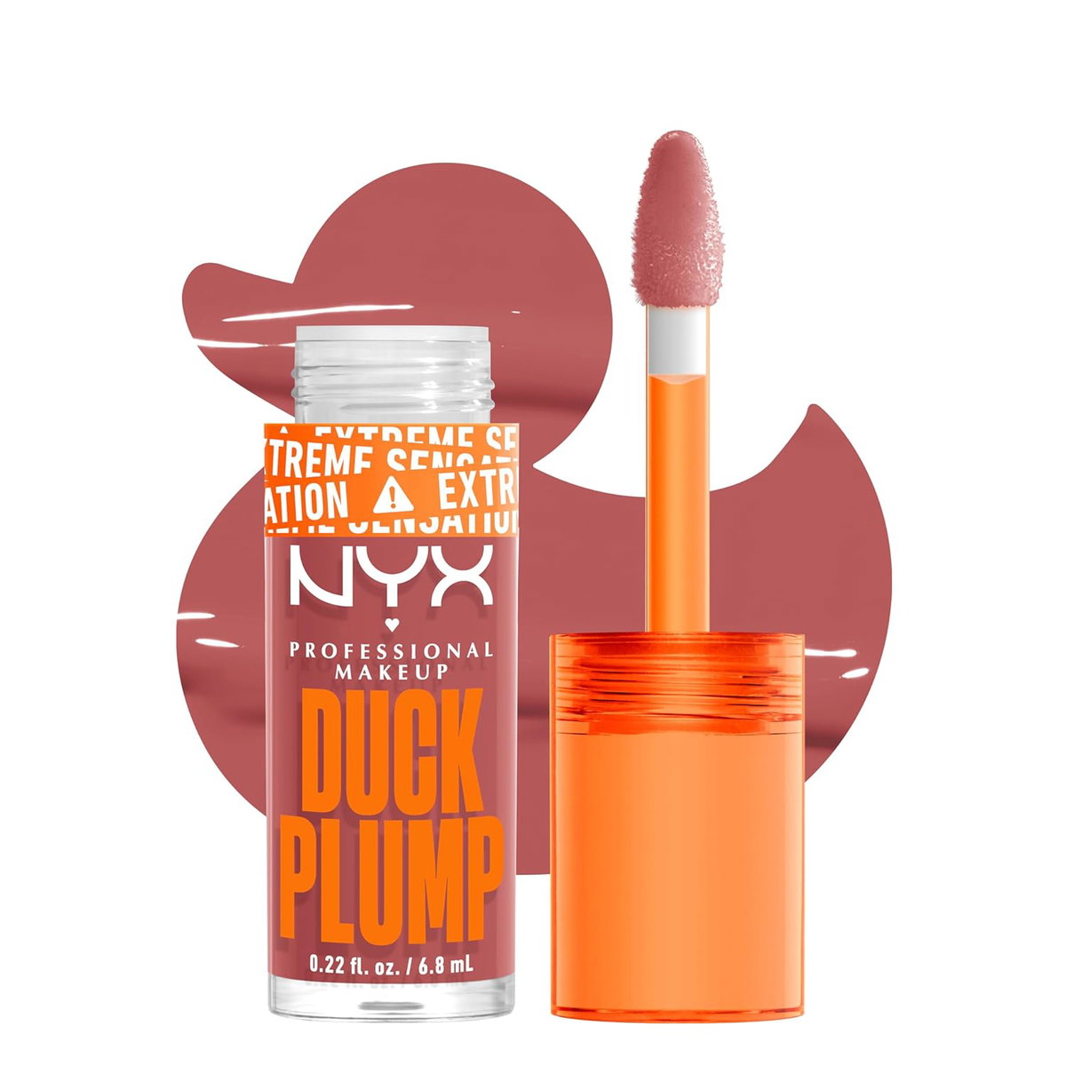 nyx222-nude-swings - NYX Cosmetics Duck Plump Lip Gloss