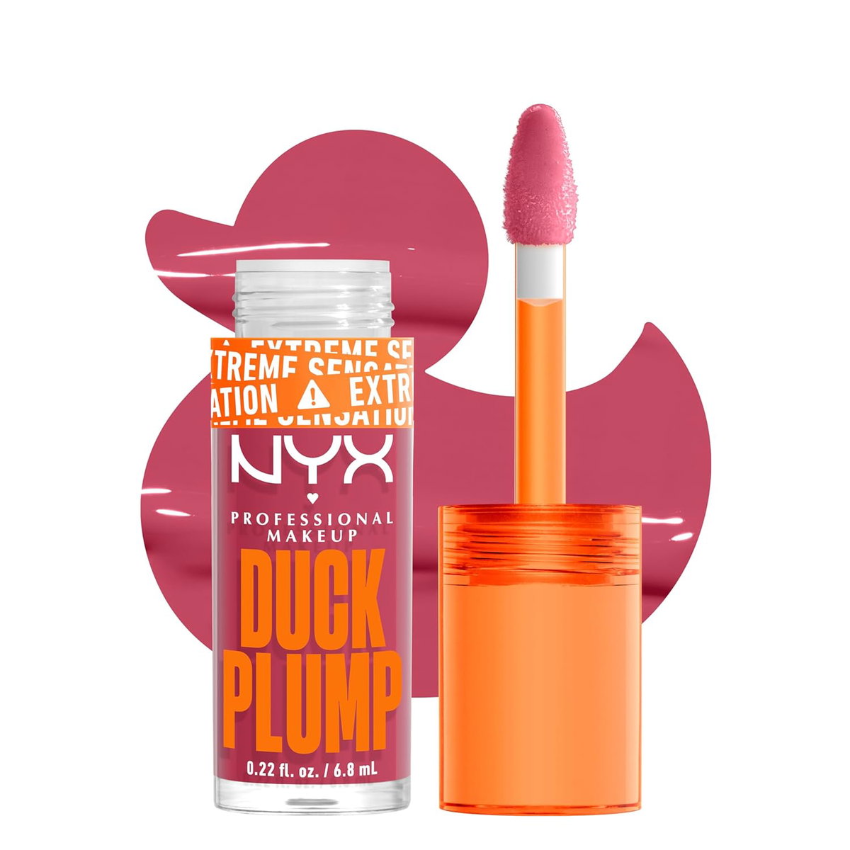 nyx222-rose - NYX Cosmetics Duck Plump Lip Gloss