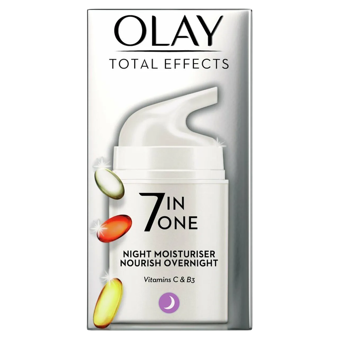 Olay Total Effects 7 In One Night Moisturiser Nourish Overnight