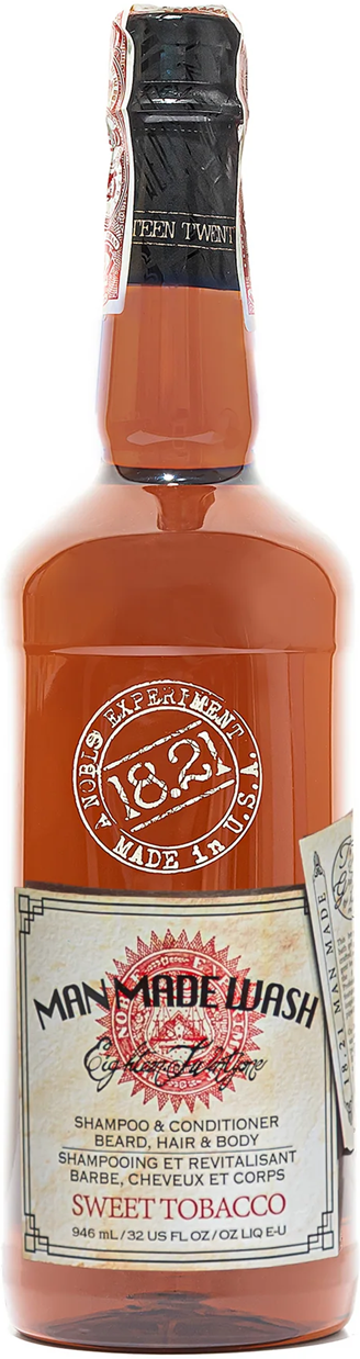 18.21 Man Made OG Sweet Tobacco Shampoo Conditioner & Body Wash