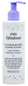 Evo Fabuloso Platinum Blonde Toning Shampoo