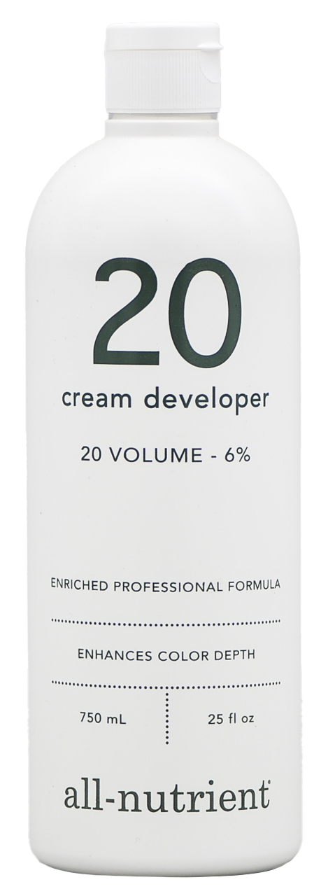 25 Volume - 33.8 oz, All Nutrient Cream Developer | SleekShop