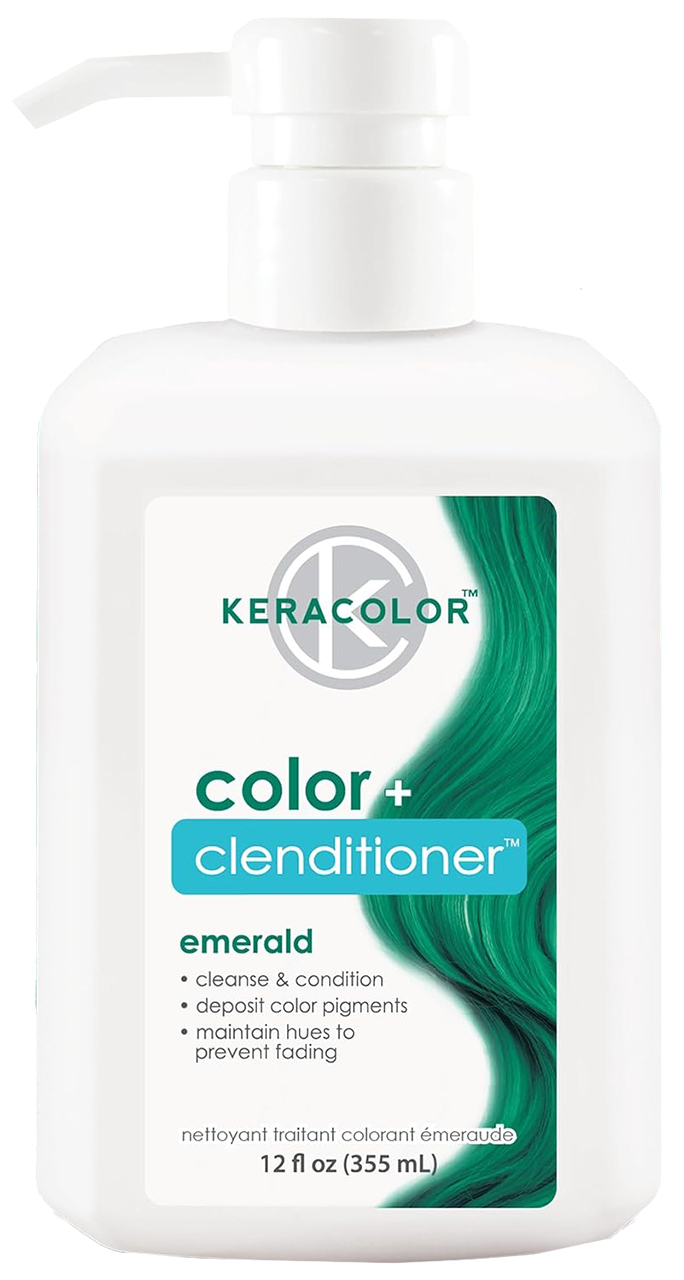 ker36-12-oz - Keracolor Hair Emerald Color + Clenditioner