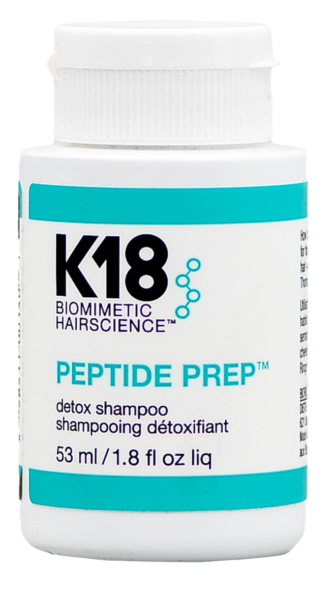 1.8 oz, K18 Biomimetic Hairscience Peptide Prep Detox Shampoo