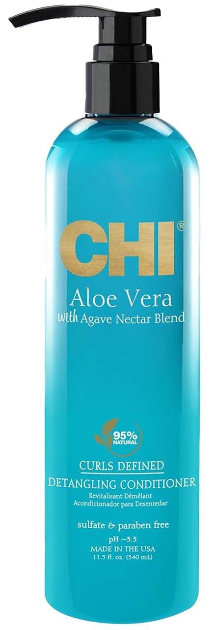 CHI Hair Care by Farouk Aloe Vera Curls Defined Detangling Conditioner