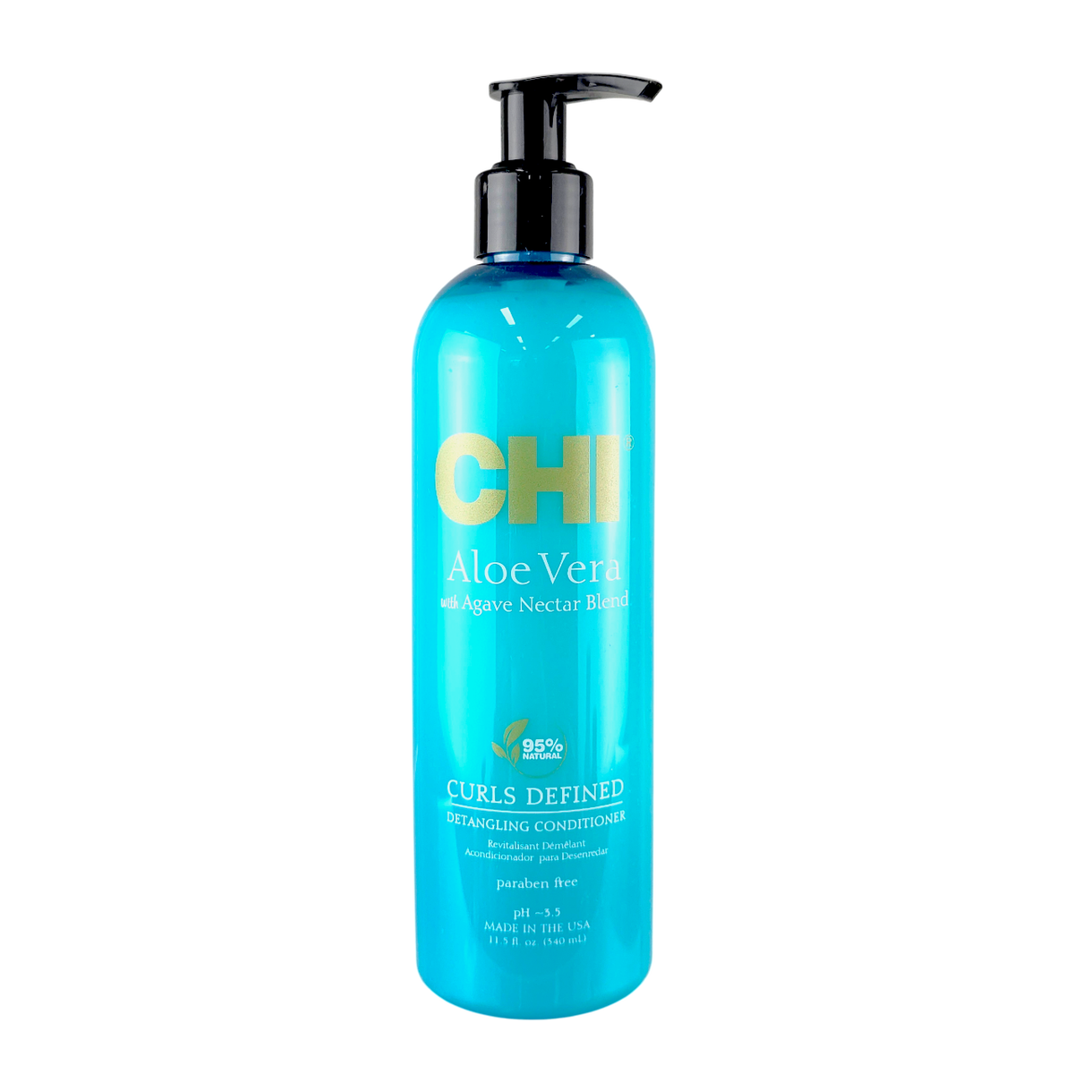 chi114-11-5-oz - CHI Hair Care Aloe Vera Curls Defined Detangling Conditioner-image1