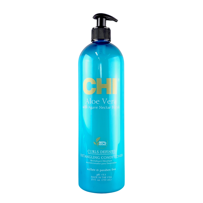 CHI Hair Care by Farouk Aloe Vera Curls Defined Detangling Conditioner