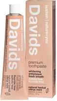 Davids Whitening+Antiplaque Premium Toothpaste