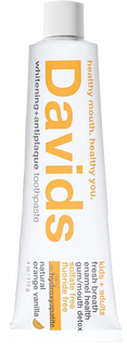 Davids Kids+Adults Whitening+Antiplaque Nano Hydroxyapatite Premium Toothpaste