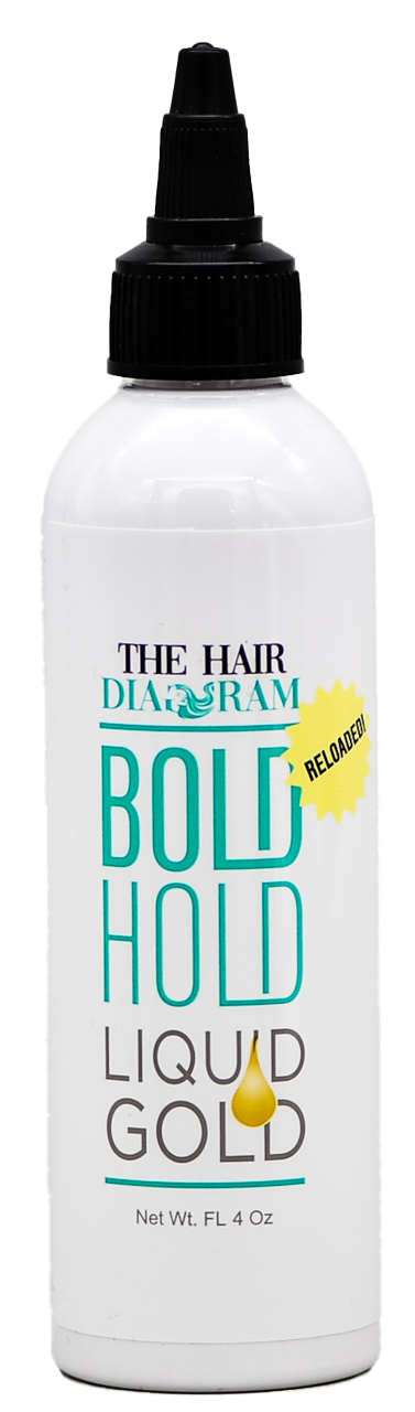 thd01-4-oz - the hair diagram bold hold liquid gold