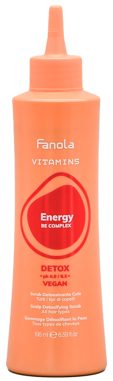 Fanola Vitamins Energy Vegan Scalp Detoxifying Scrub Fanola Vitamins Energy Vegan Scalp Detoxifying Scrub