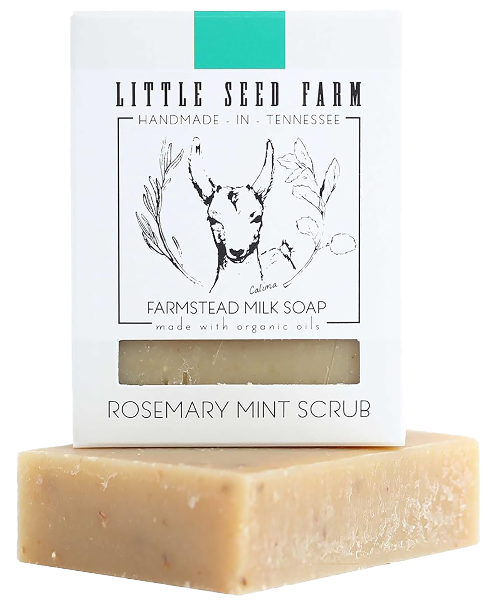 see04-4-75-oz - Little Seed Farm Soap Rosemary Mint Scrub For Sensitive Skin see04-4-75-oz - Little Seed Farm Soap Rosemary Mint Scrub For Sensitive Skin