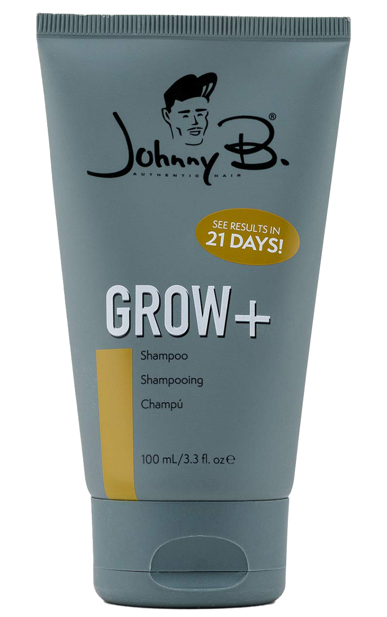 jba48-3-3-oz - Johnny B Authentic Grow+ Shampoo