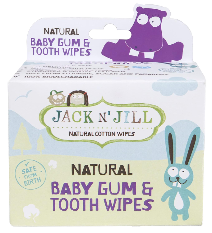 Jack N' Jill Natural Baby Gum & Tooth Wipes
