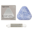 Superzero Solid Purple Shampoo For Blonde + White Hair