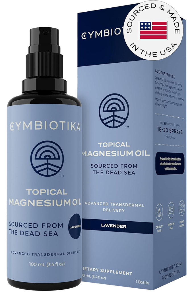 Cymbiotika Topical Magnesium Lavender Oil Spray