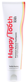 Happy Tooth Kids Premium Natural Toothpaste with Hydroxyapatite