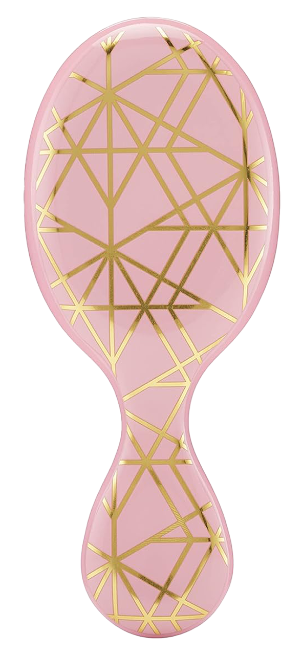 twb108-peach - The Wet Brush Mini Detangler Geo