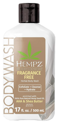 Hempz by Supre Fragrance Free Herbal Body Wash