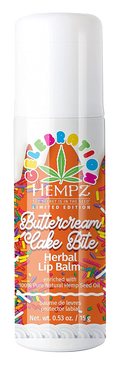 Hempz by Supre Buttercream Cake Bite Herbal Lip Balm