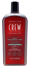 American Crew 3-In-1 Chamomile+Pine Shampoo  Conditioner and Body Wash